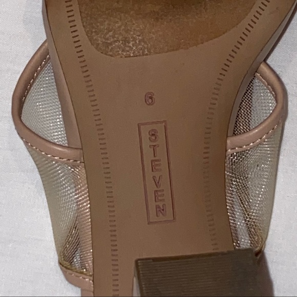 Steven by Steve Madden Jessi Nude Sandals Heels - Picture 7 of 15